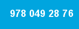 978 049 28 76 978 049 28 76